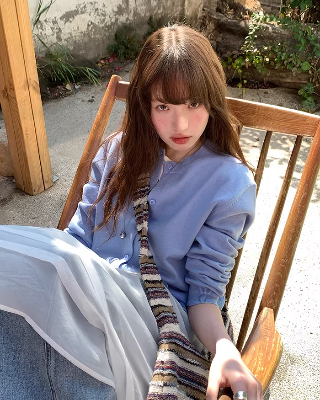 Short Color Knit Cardigan BU0150