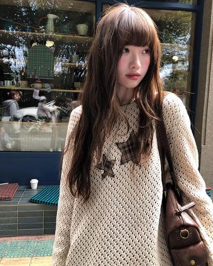 Star Holed Knit  BU0151