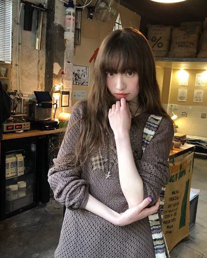 Star Holed Knit  BU0151