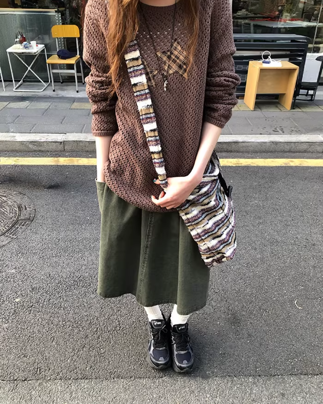 Star Holed Knit  BU0151