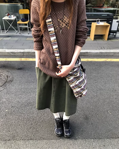 Star Holed Knit  BU0151