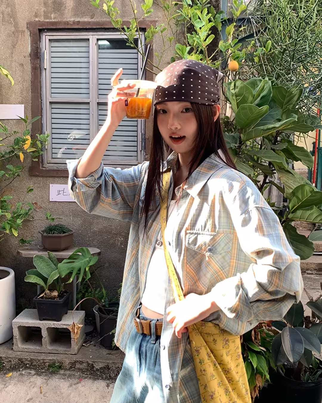 Tartan Plaid Shirt  BU0152