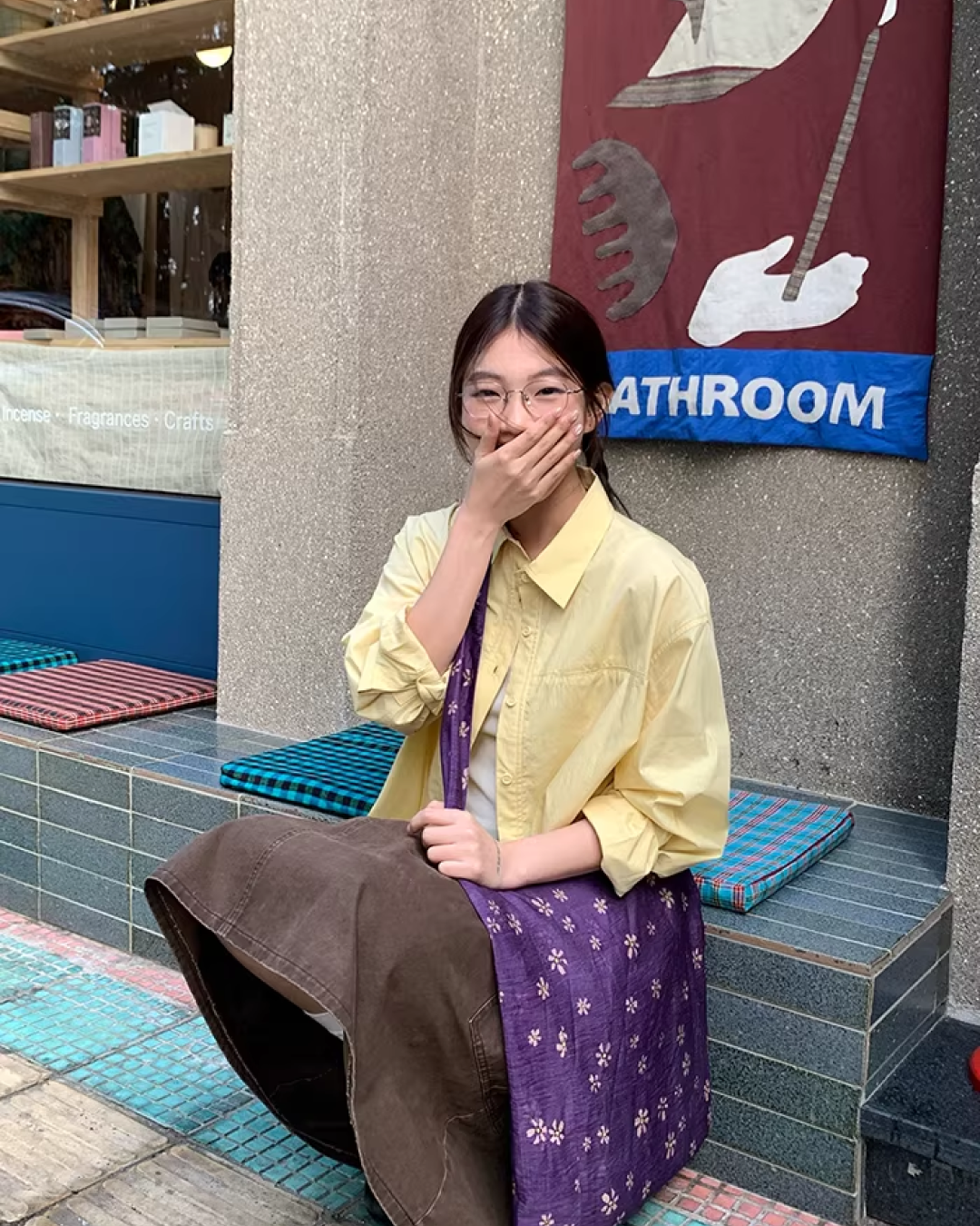 Stripe Color Shirt  BU0154