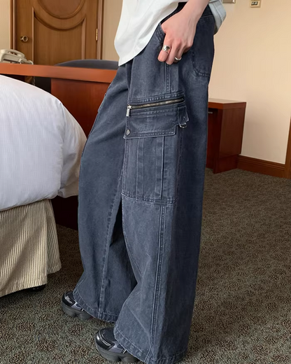 Side Zip Pocket Pants  BU0156