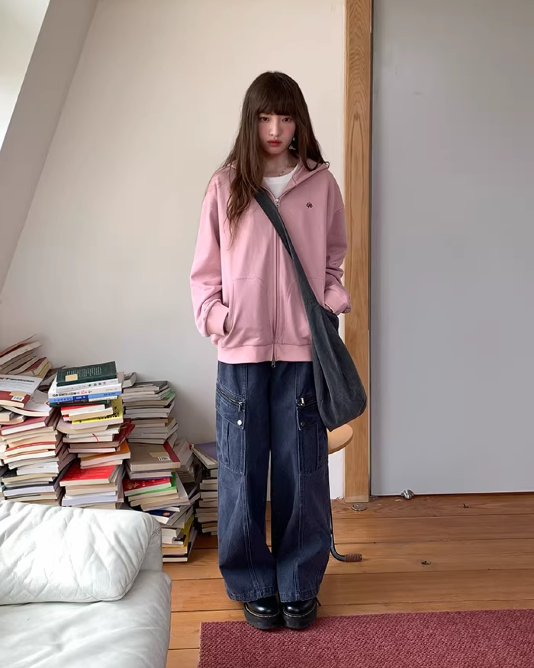 Side Zip Pocket Pants  BU0156