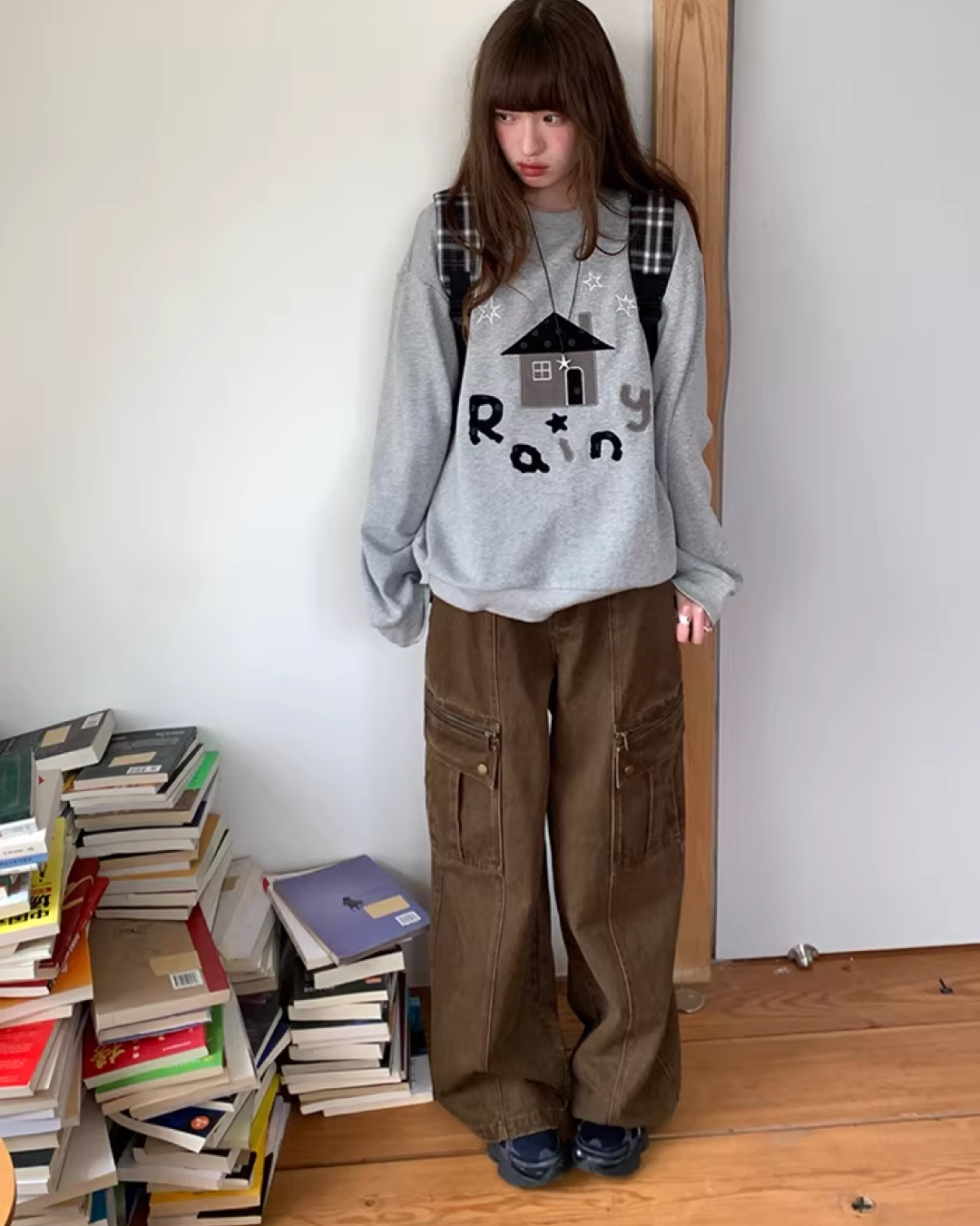 Side Zip Pocket Pants  BU0156