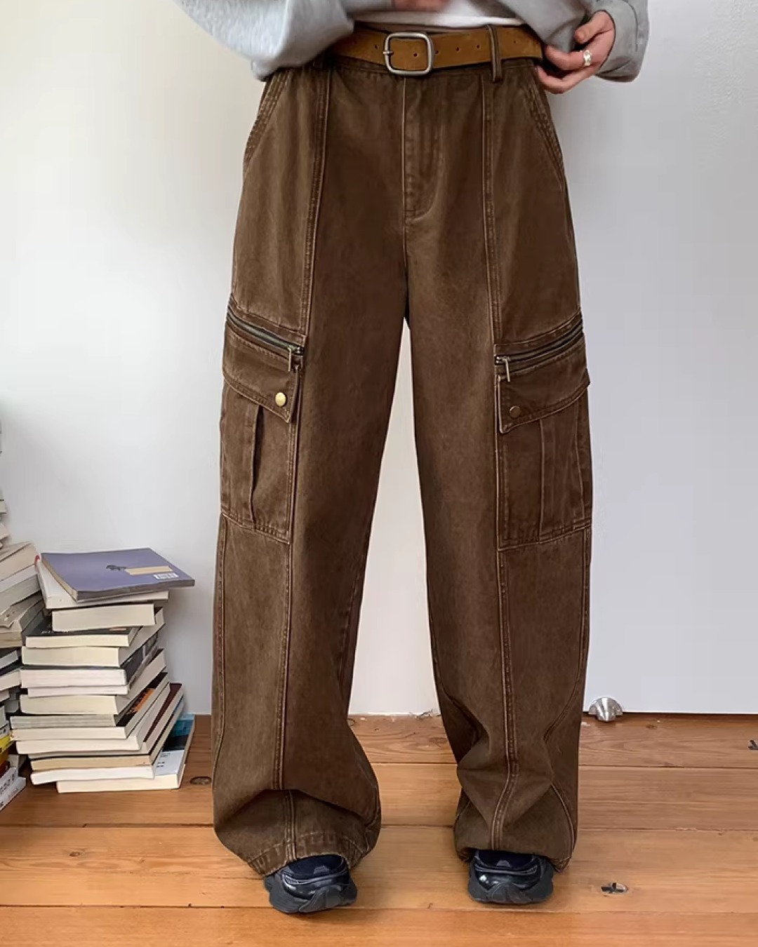 Side Zip Pocket Pants  BU0156