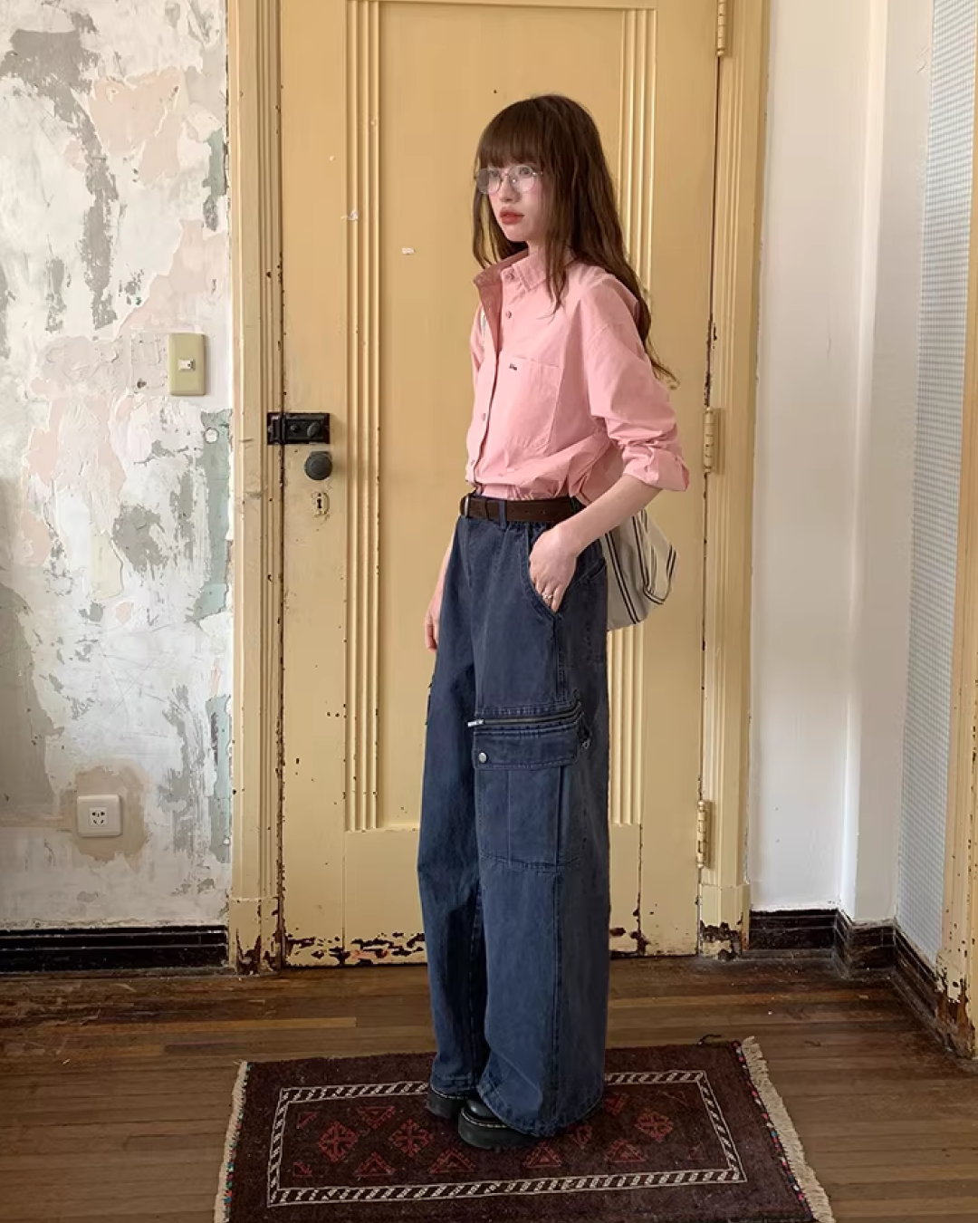 Side Zip Pocket Pants  BU0156