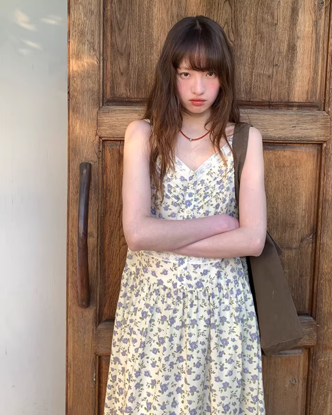 Flower Printed Camisole Dress  BU0160