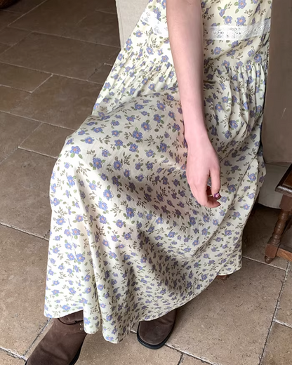 Flower Printed Camisole Dress  BU0160