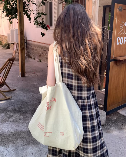 Check Camisole Dress  BU0161