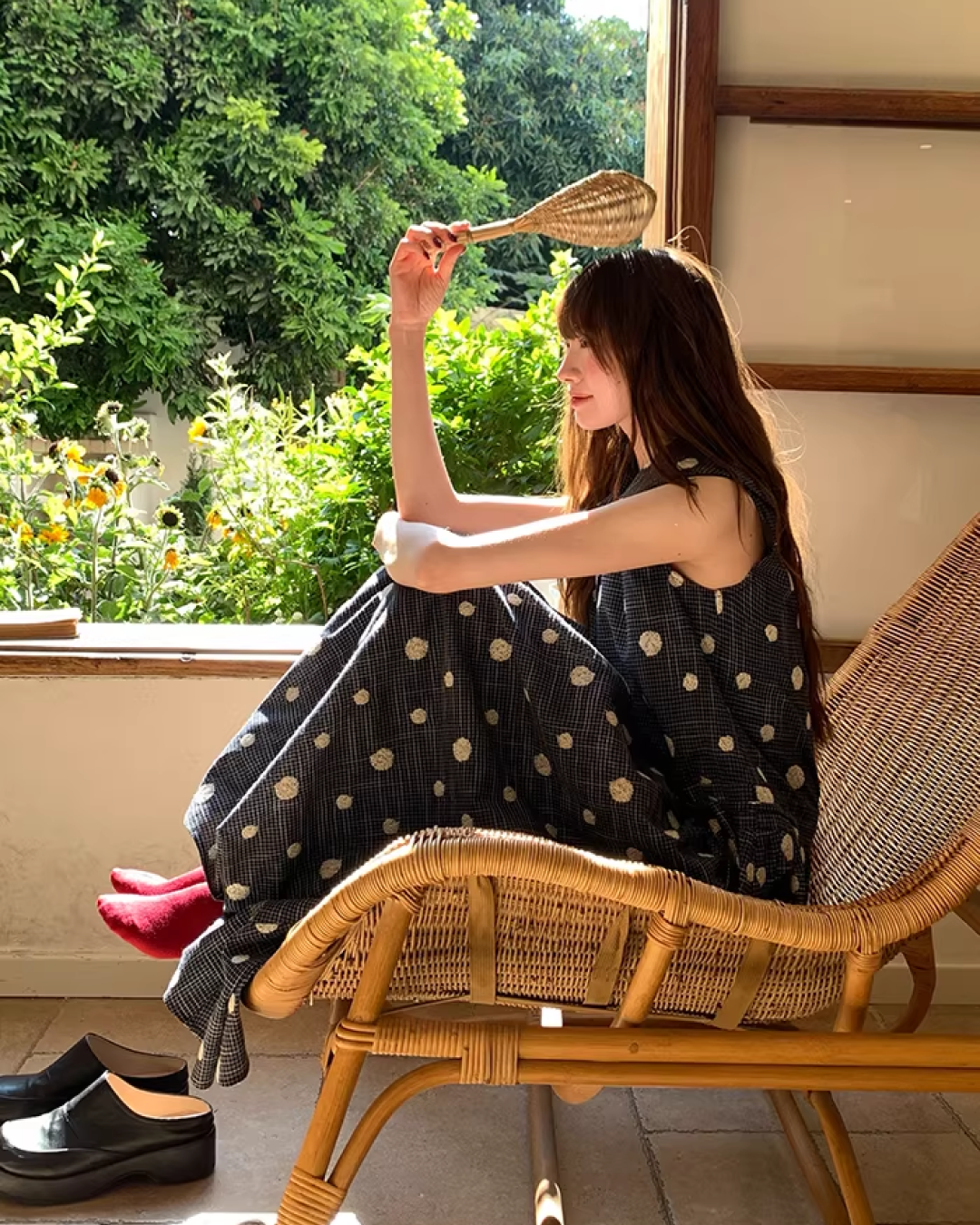 Polka Dot Pattern Dress BU0162