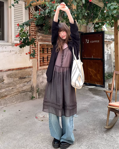 Camisole Lace Dress BU0163