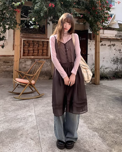 Camisole Lace Dress BU0163