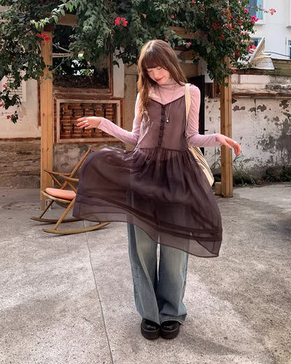 Camisole Lace Dress BU0163