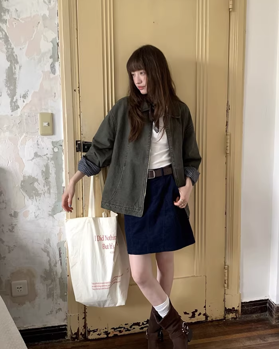 Switch Check Vintage Zip Jacket BU0174
