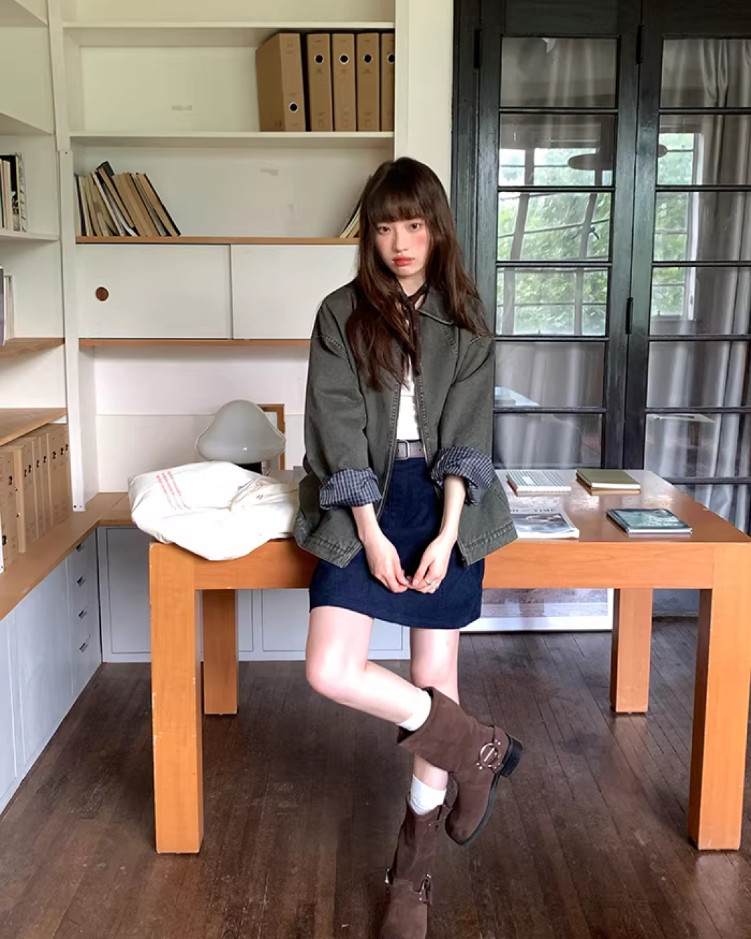 Switch Check Vintage Zip Jacket BU0174