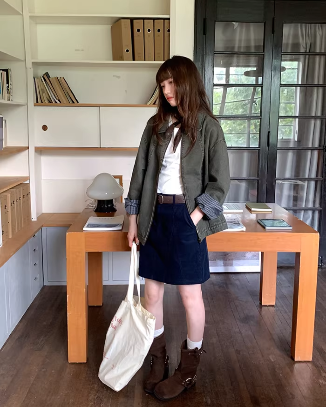 Switch Check Vintage Zip Jacket BU0174