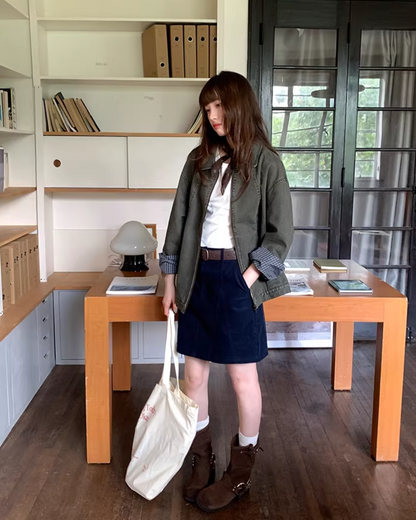 Switch Check Vintage Zip Jacket BU0174