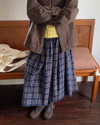 Switch Check Vintage Zip Jacket BU0174