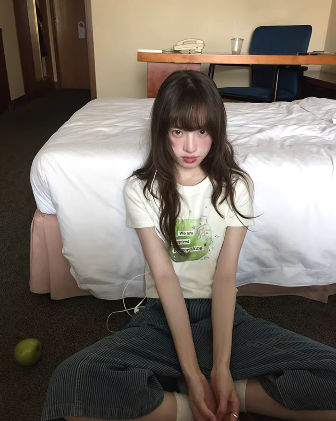 Green Apple Printed T-shirt BU0175