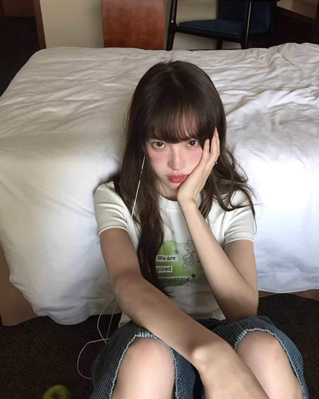 Green Apple Printed T-shirt BU0175