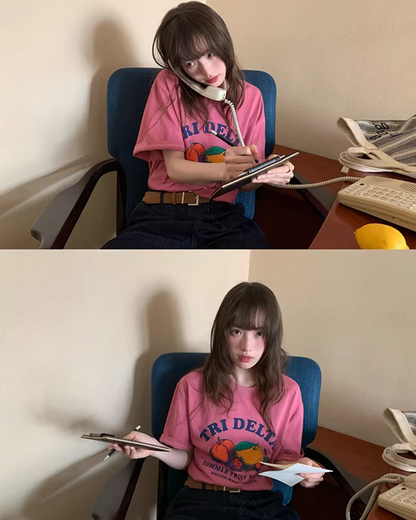 Fruits Printed T-Shirt BU0181