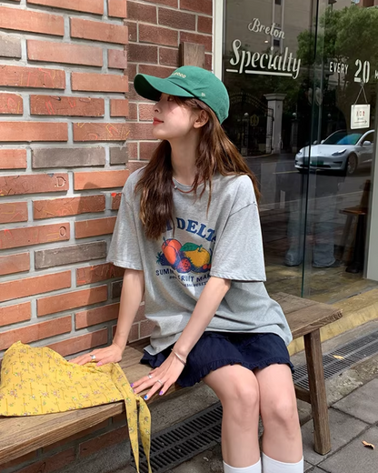 Fruits Printed T-Shirt BU0181