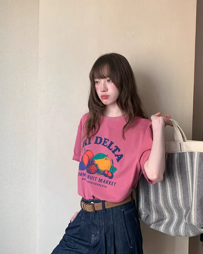 Fruits Printed T-Shirt BU0181