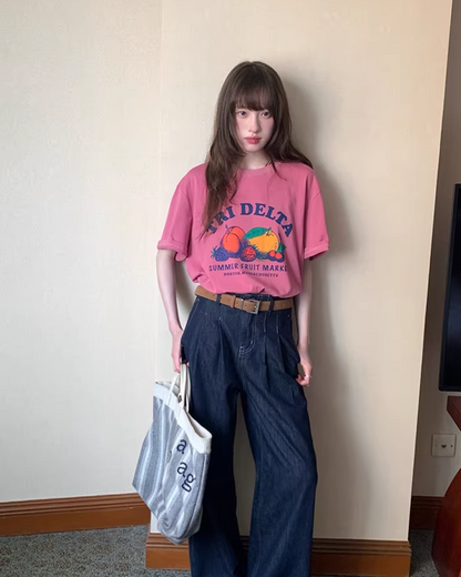 Fruits Printed T-Shirt BU0181