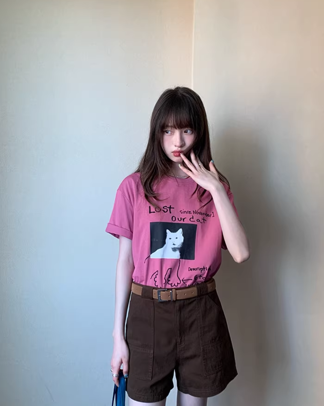 Cat Printed T-Shirt BU0182