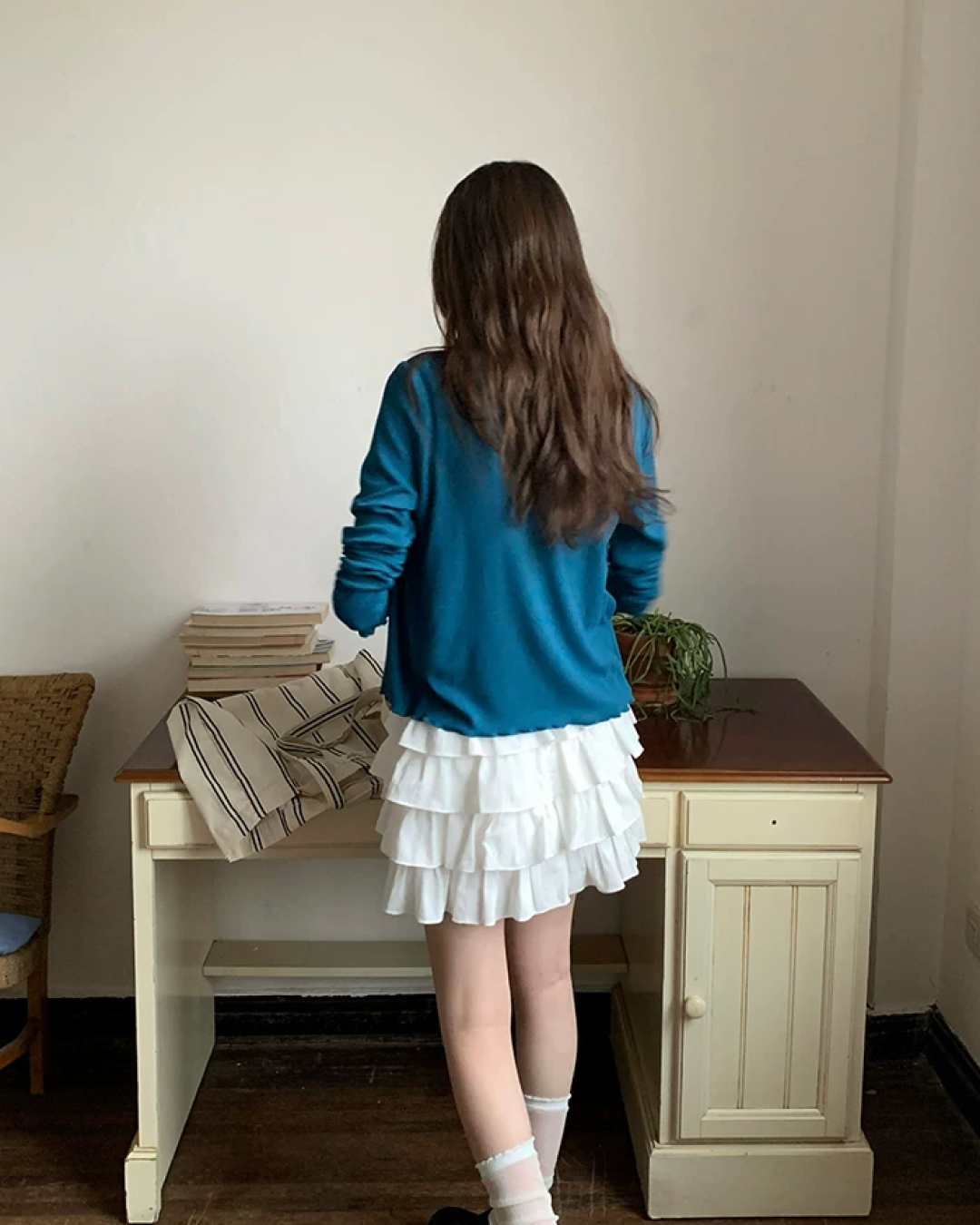 Frill Short Skirt BU0186