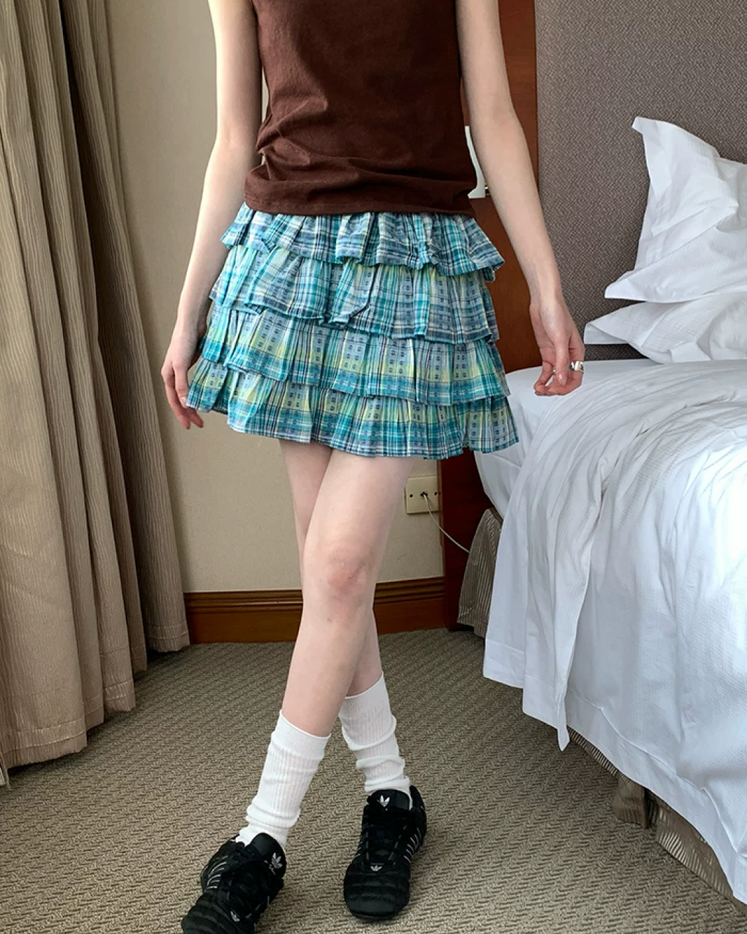 Frill Short Skirt BU0186