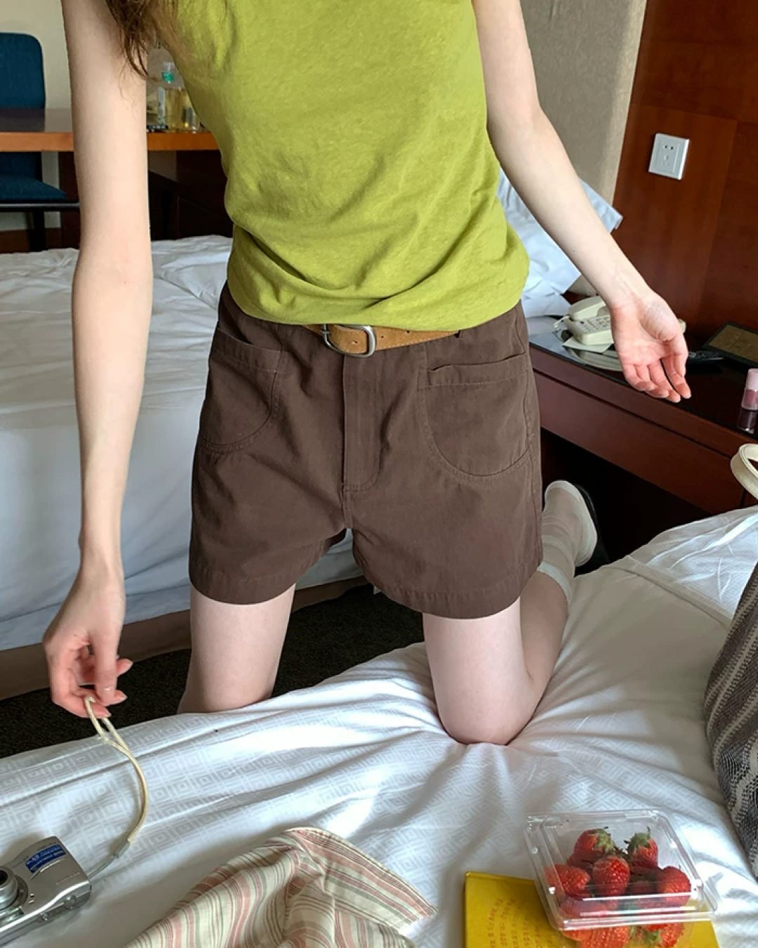 Pocket Short  Pants BU0188