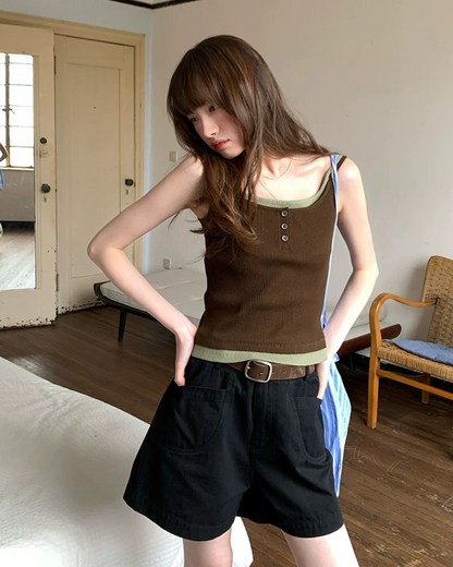 Pocket Short  Pants BU0188