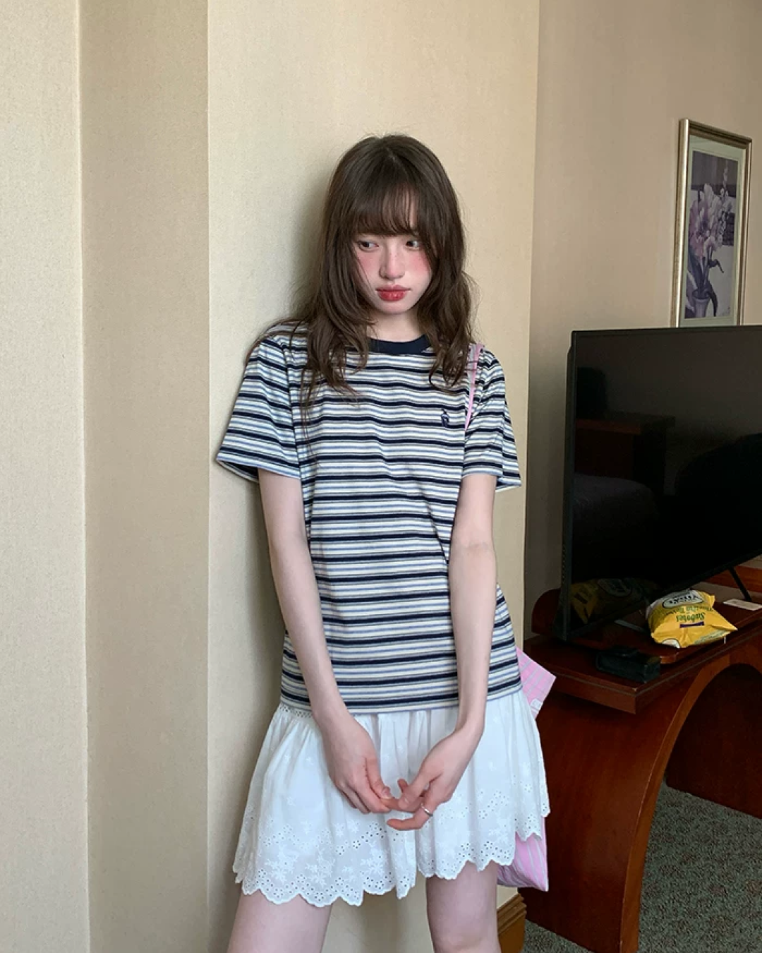 Horizontal Stripes T-shirt BU0193