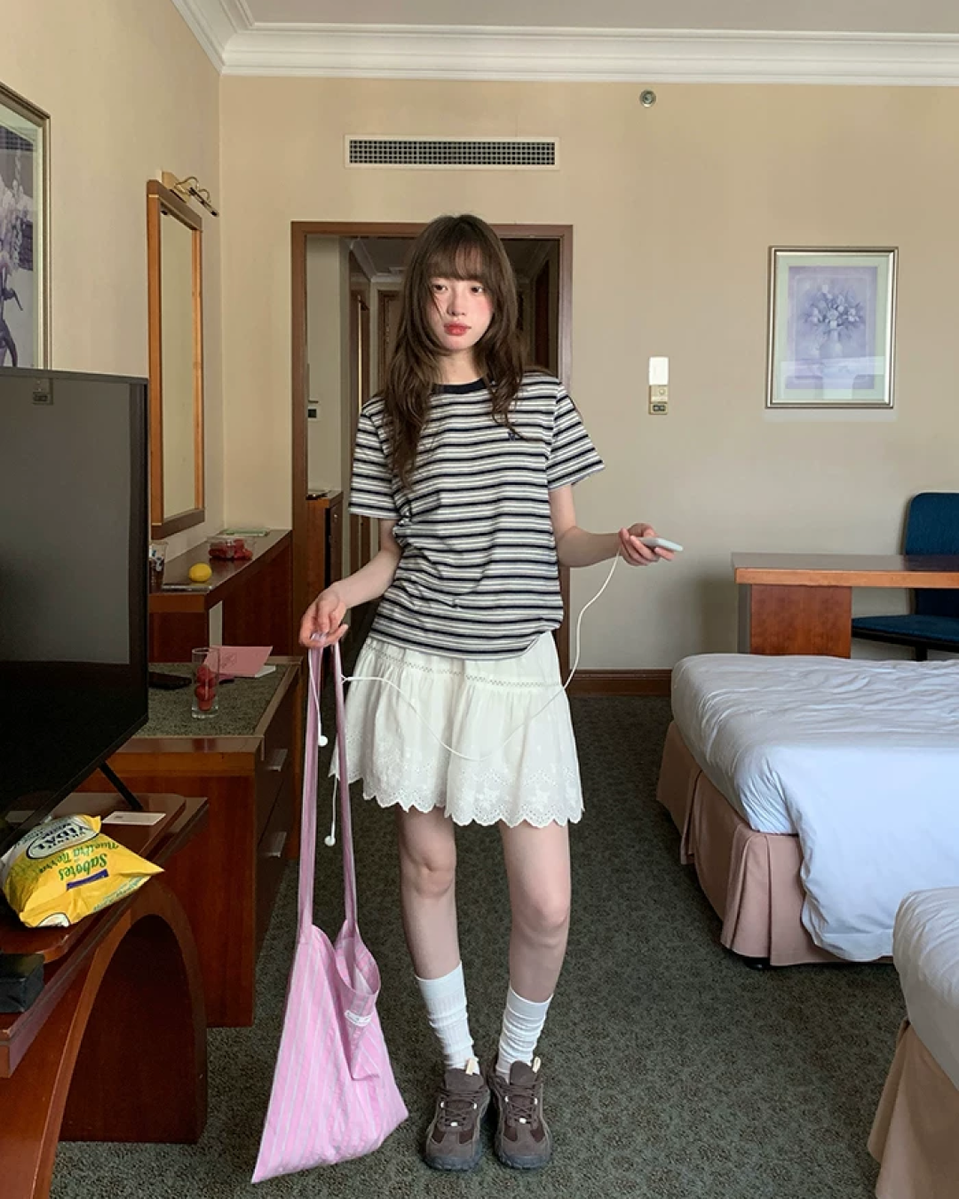 Horizontal Stripes T-shirt BU0193