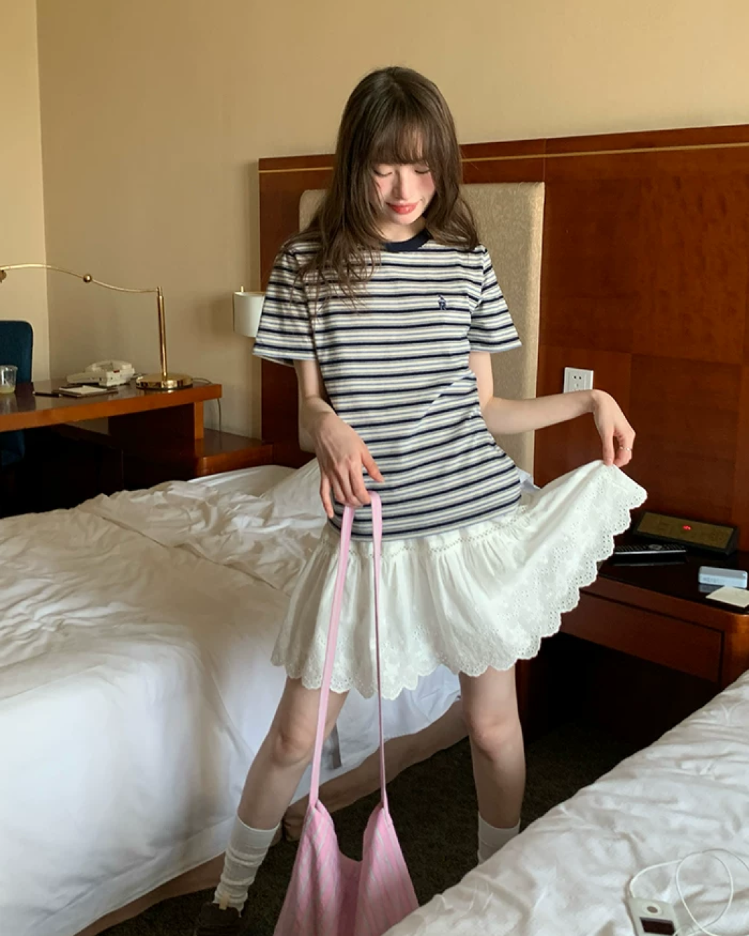 Horizontal Stripes T-shirt BU0193