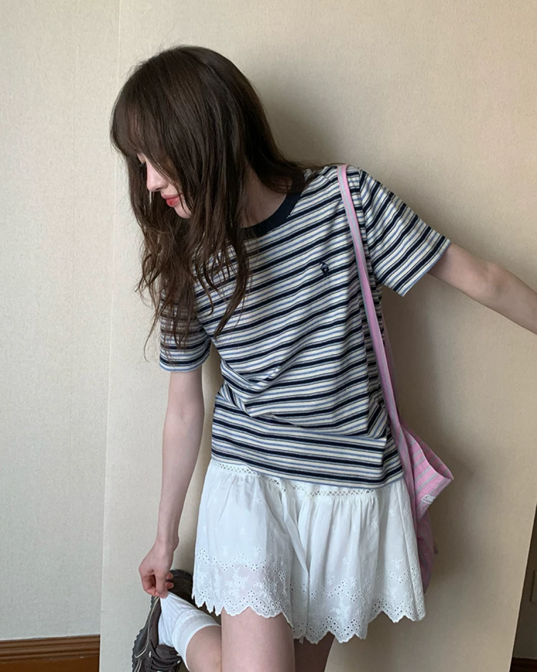 Horizontal Stripes T-shirt BU0193