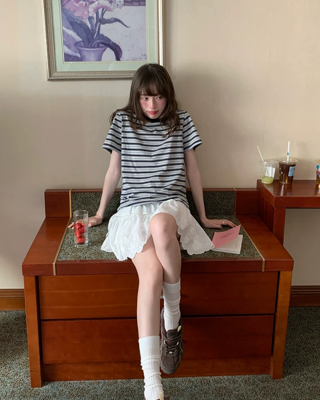 Horizontal Stripes T-shirt BU0193
