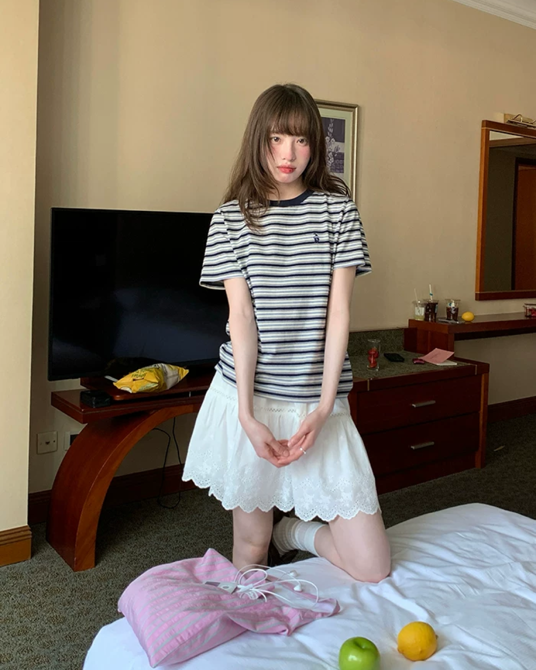 Horizontal Stripes T-shirt BU0193