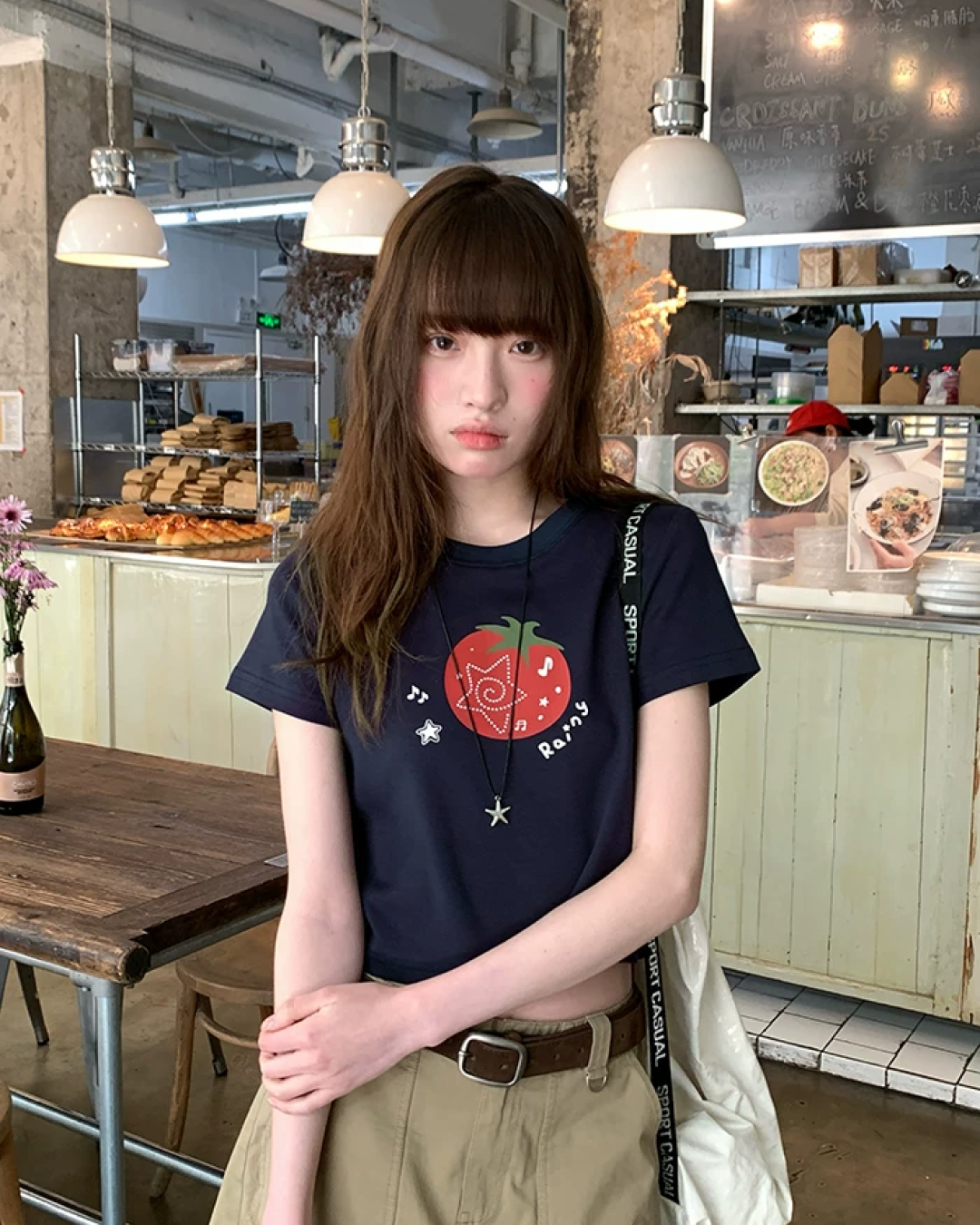 Fruit Star Printed T-shirt BU0200