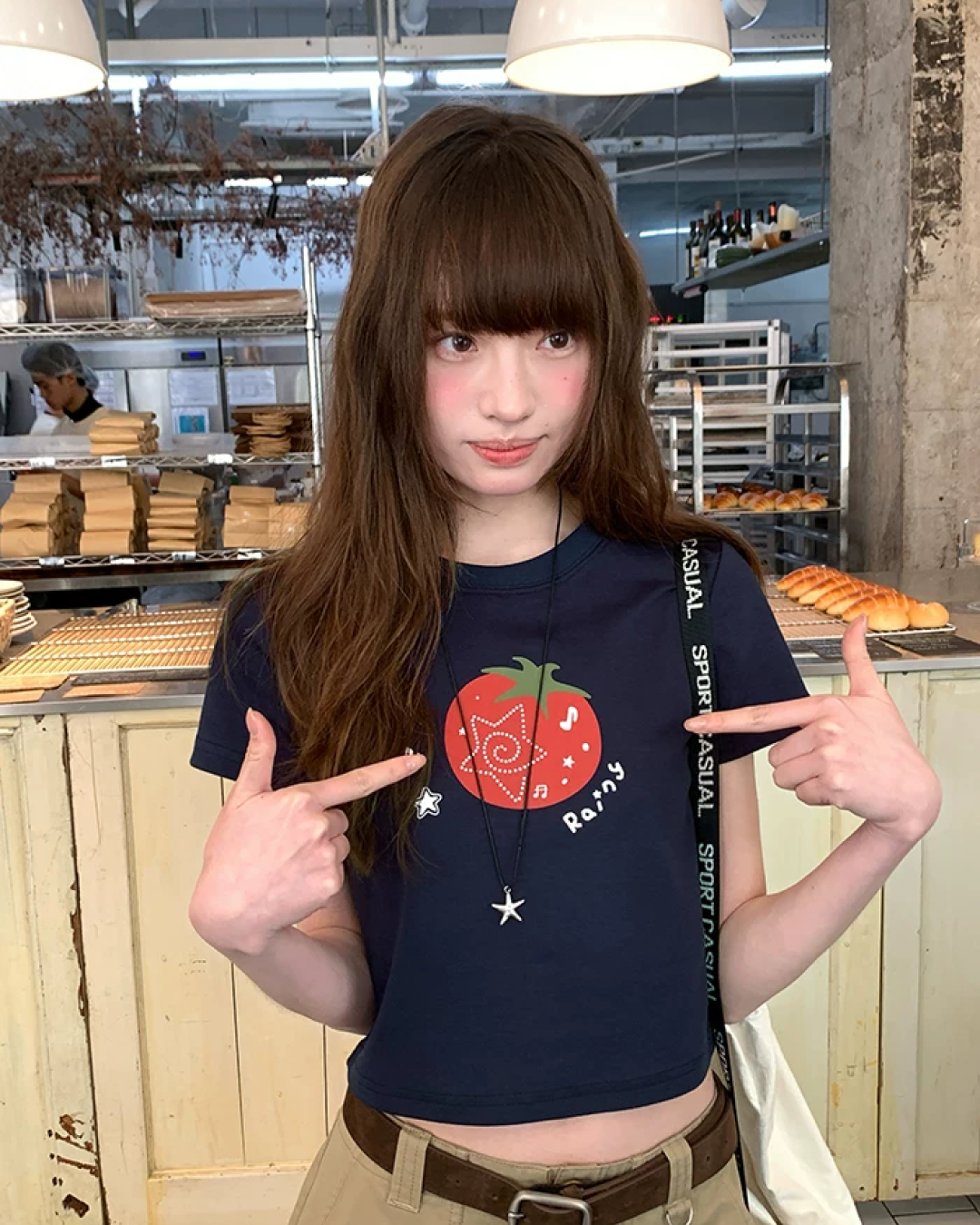 Fruit Star Printed T-shirt BU0200