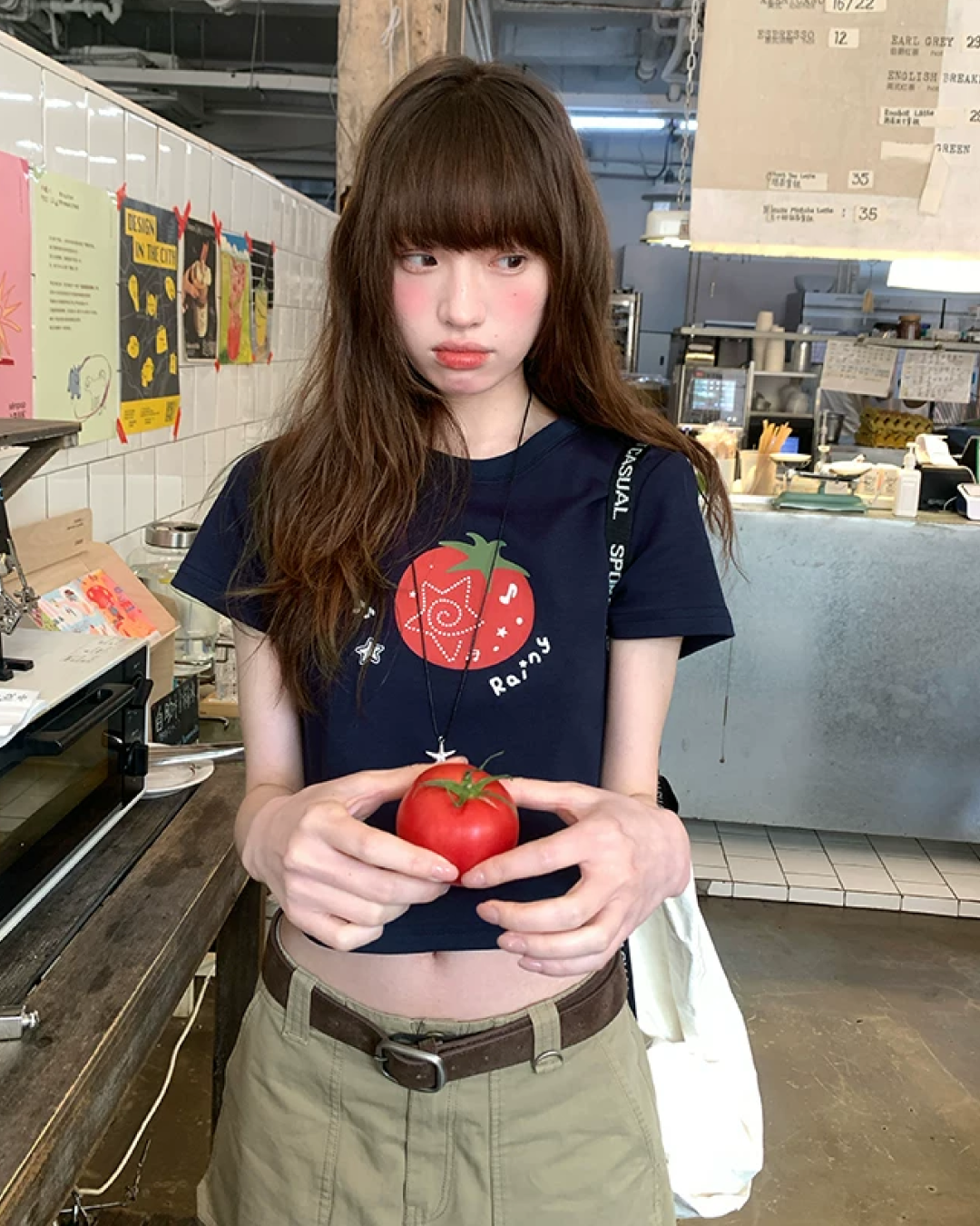 Fruit Star Printed T-shirt BU0200