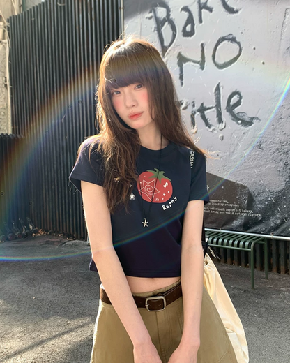 Fruit Star Printed T-shirt BU0200