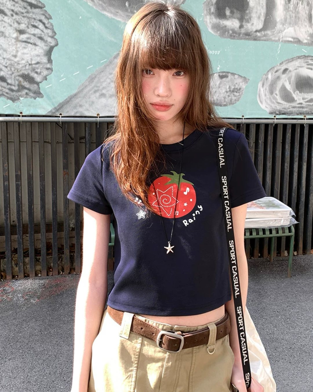 Fruit Star Printed T-shirt BU0200