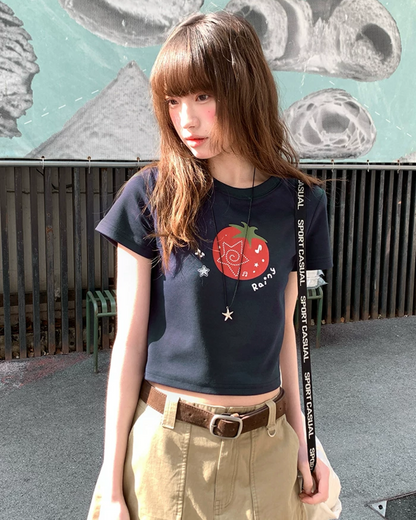 Fruit Star Printed T-shirt BU0200