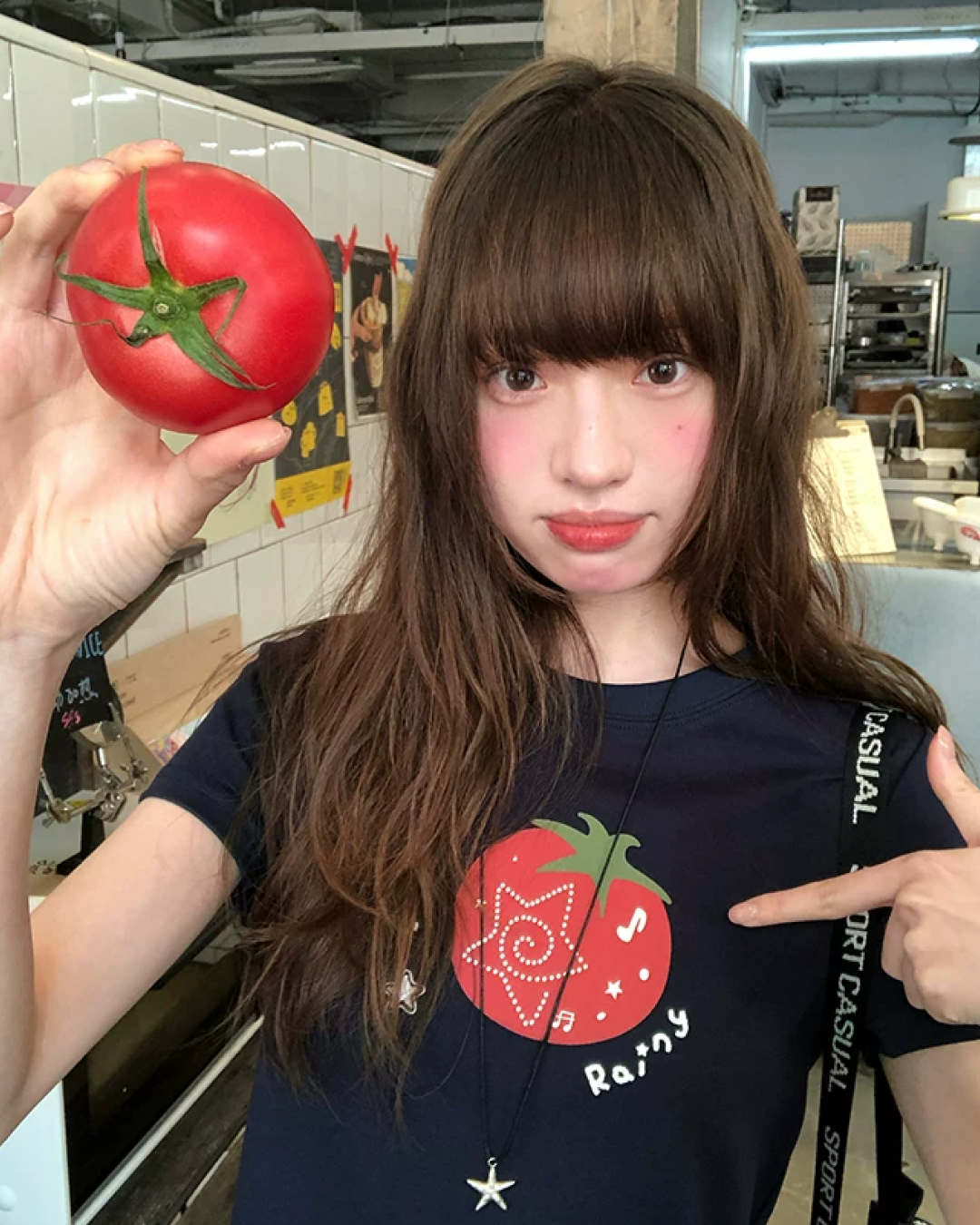 Fruit Star Printed T-shirt BU0200