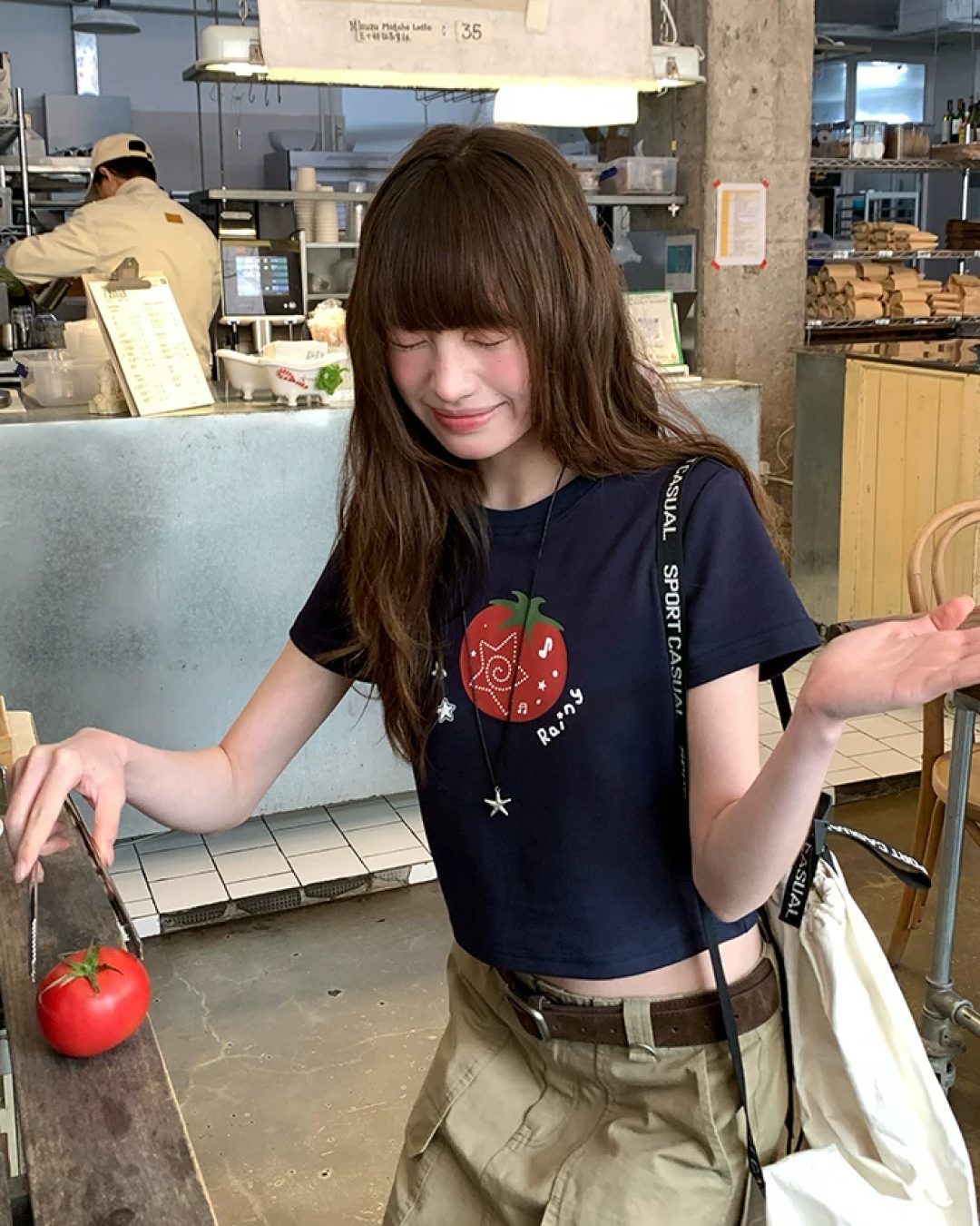 Fruit Star Printed T-shirt BU0200