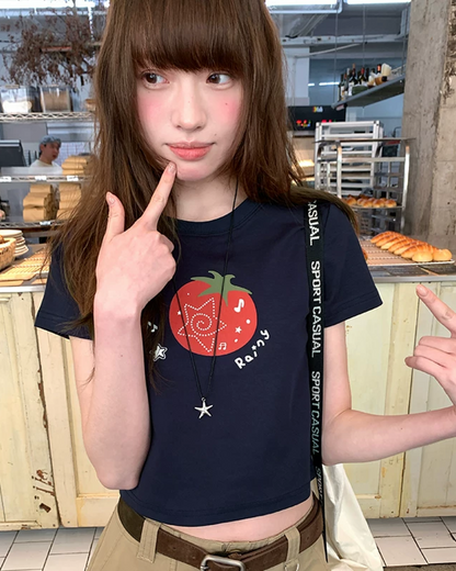 Fruit Star Printed T-shirt BU0200